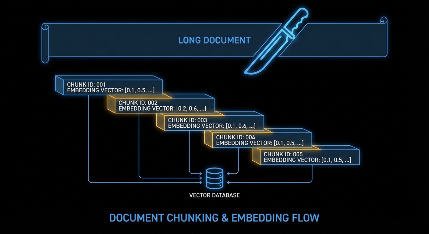 Document chunking diagram