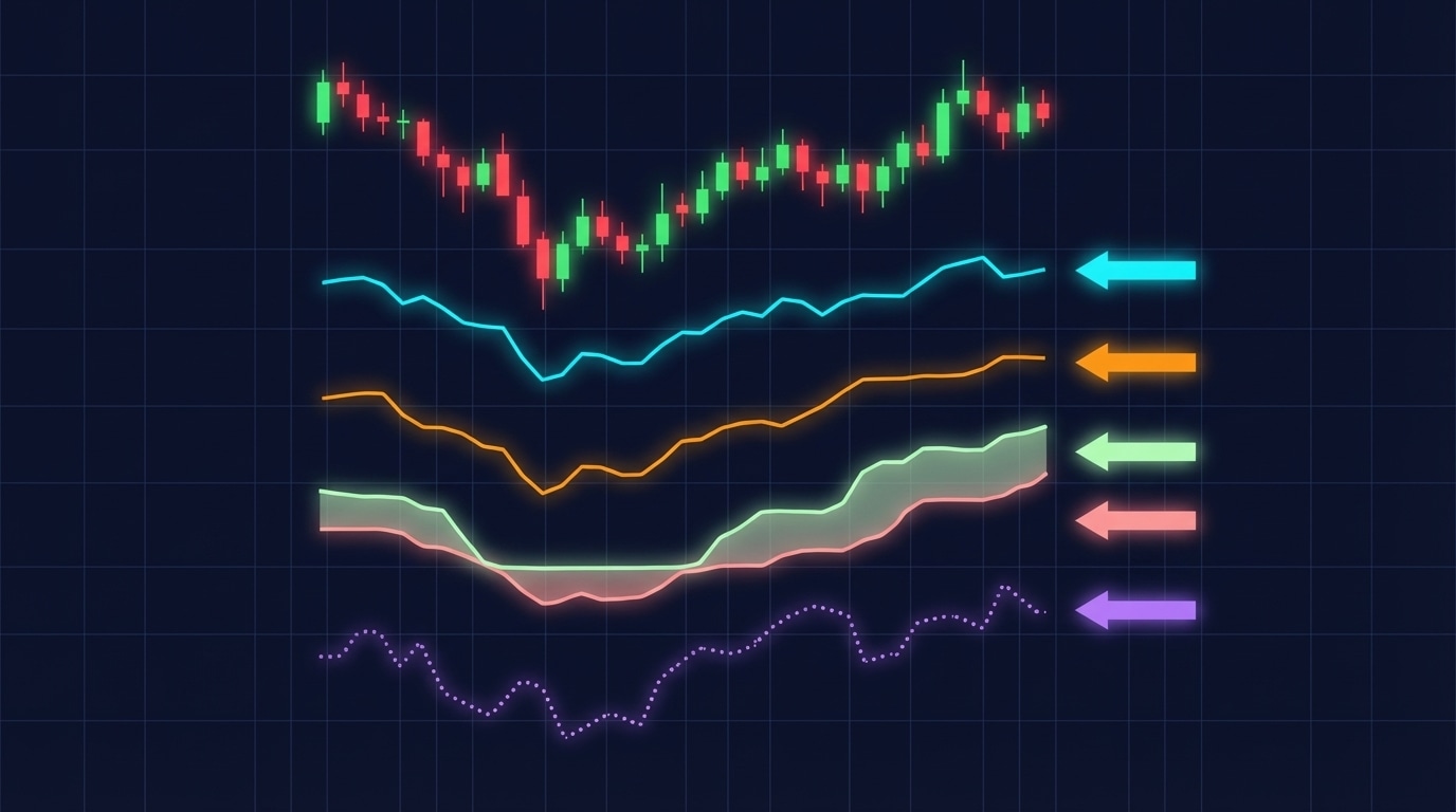 The Five Ichimoku Components