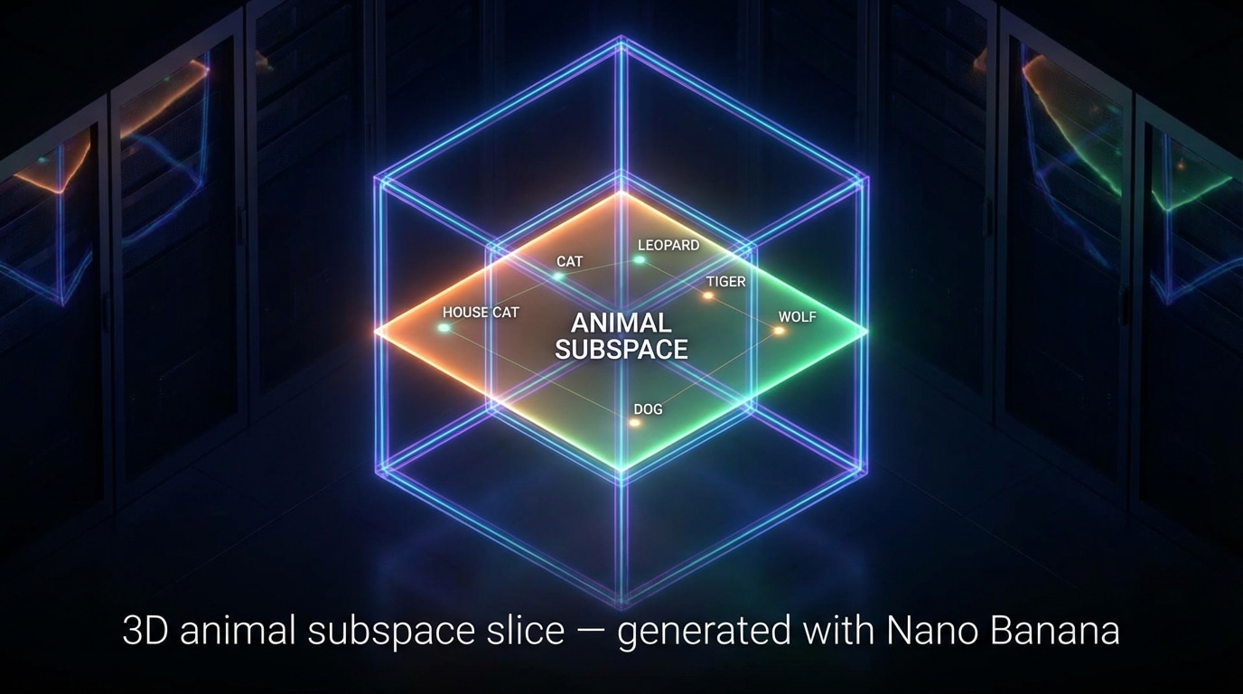 3D animal subspace slice