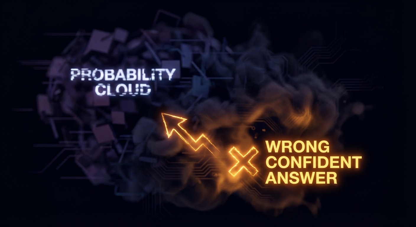 Why LLMs Hallucinate: The Probabilistic Root Cause