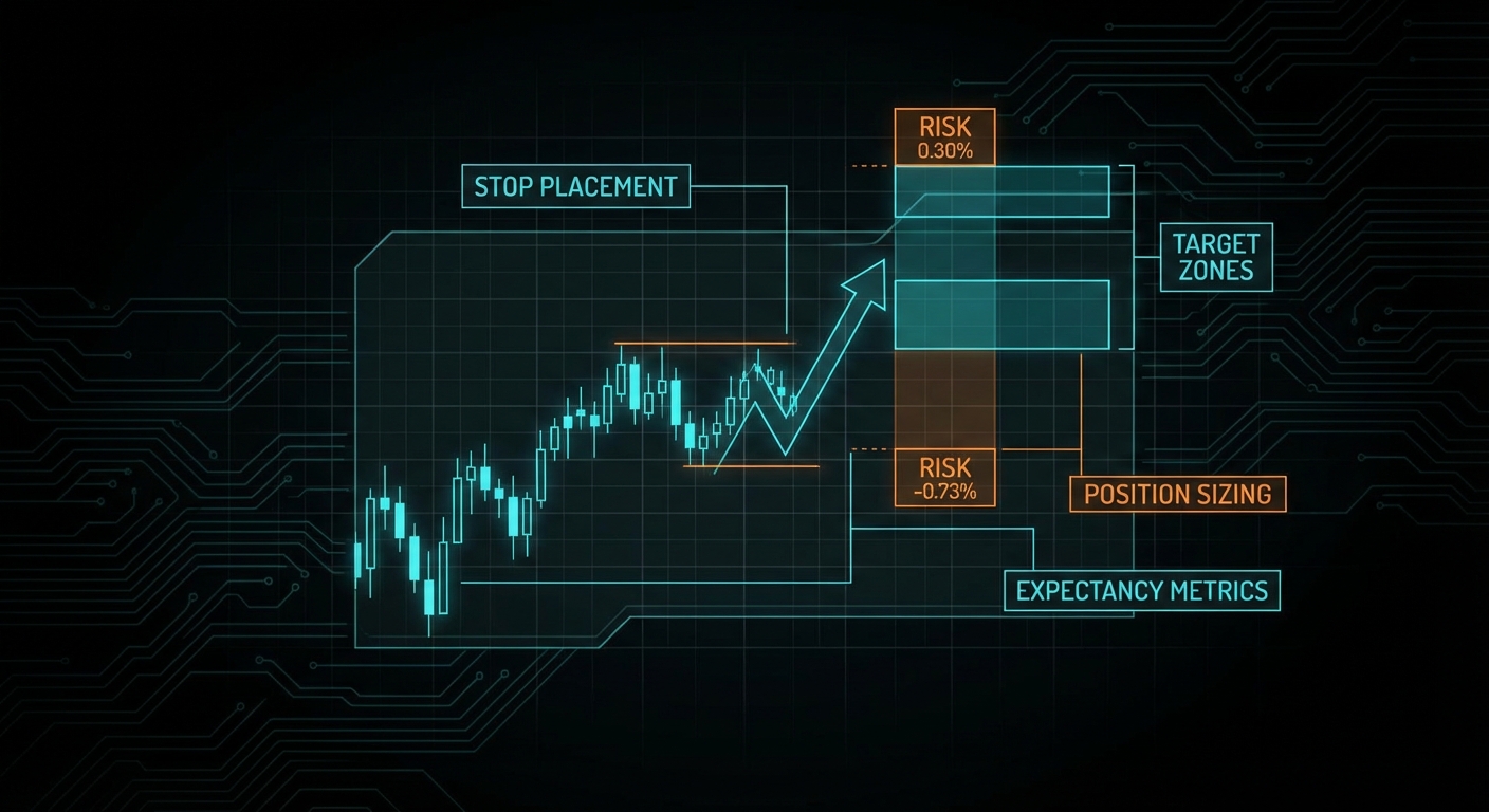 Risk, Targets, Position Sizing, and Expectancy for Chart Pattern Trades