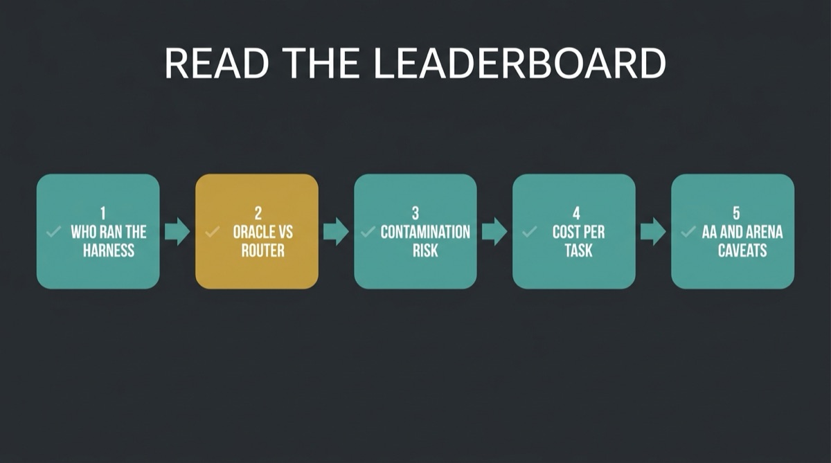 Lecture map: How to Read AI Leaderboards in 2026 Without Getting Played